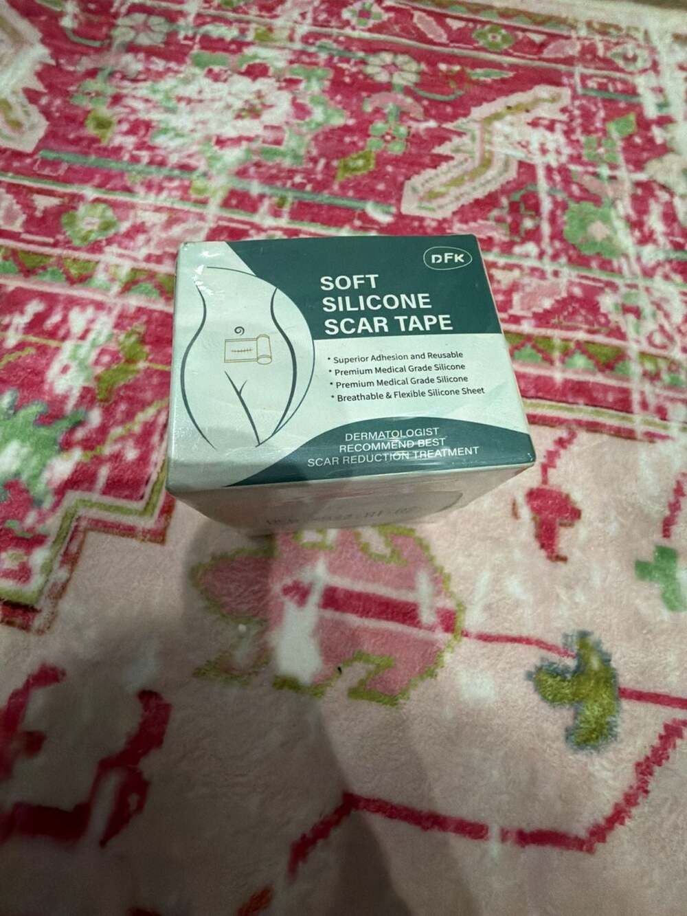 DFK Soft Silicone Scar Tape, Medical Grade Scar Reduction Treatment Sheet
